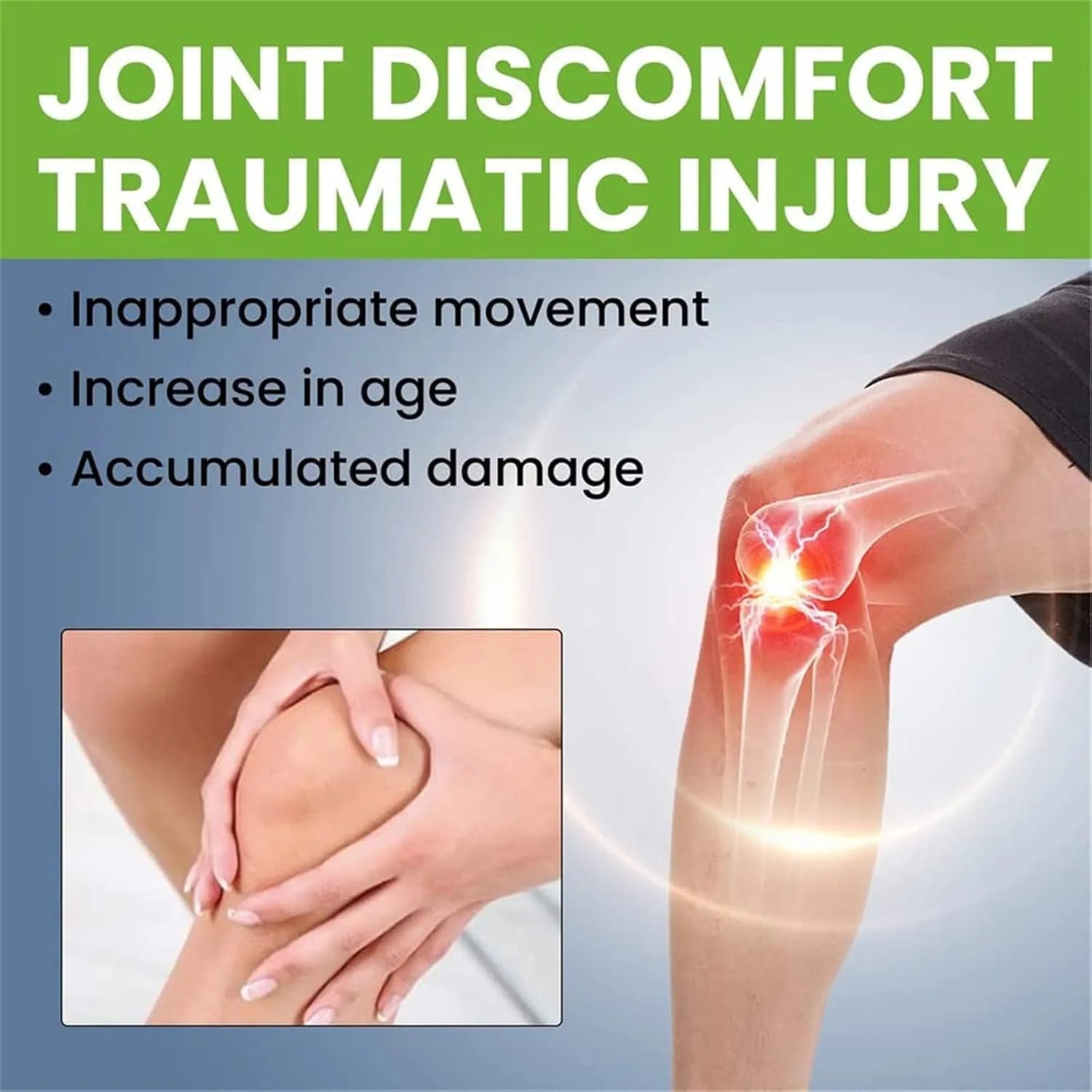 Pain Relief Knee Patch – Fast Acting Relief for Knee & Joint Pain | Natural Heating Therapy Patch - Dreamzhub