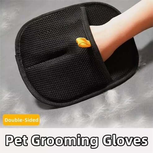 Pet Hair Remover Glove – Gentle Grooming & Shedding Glove for Dogs & Cats - Dreamzhub