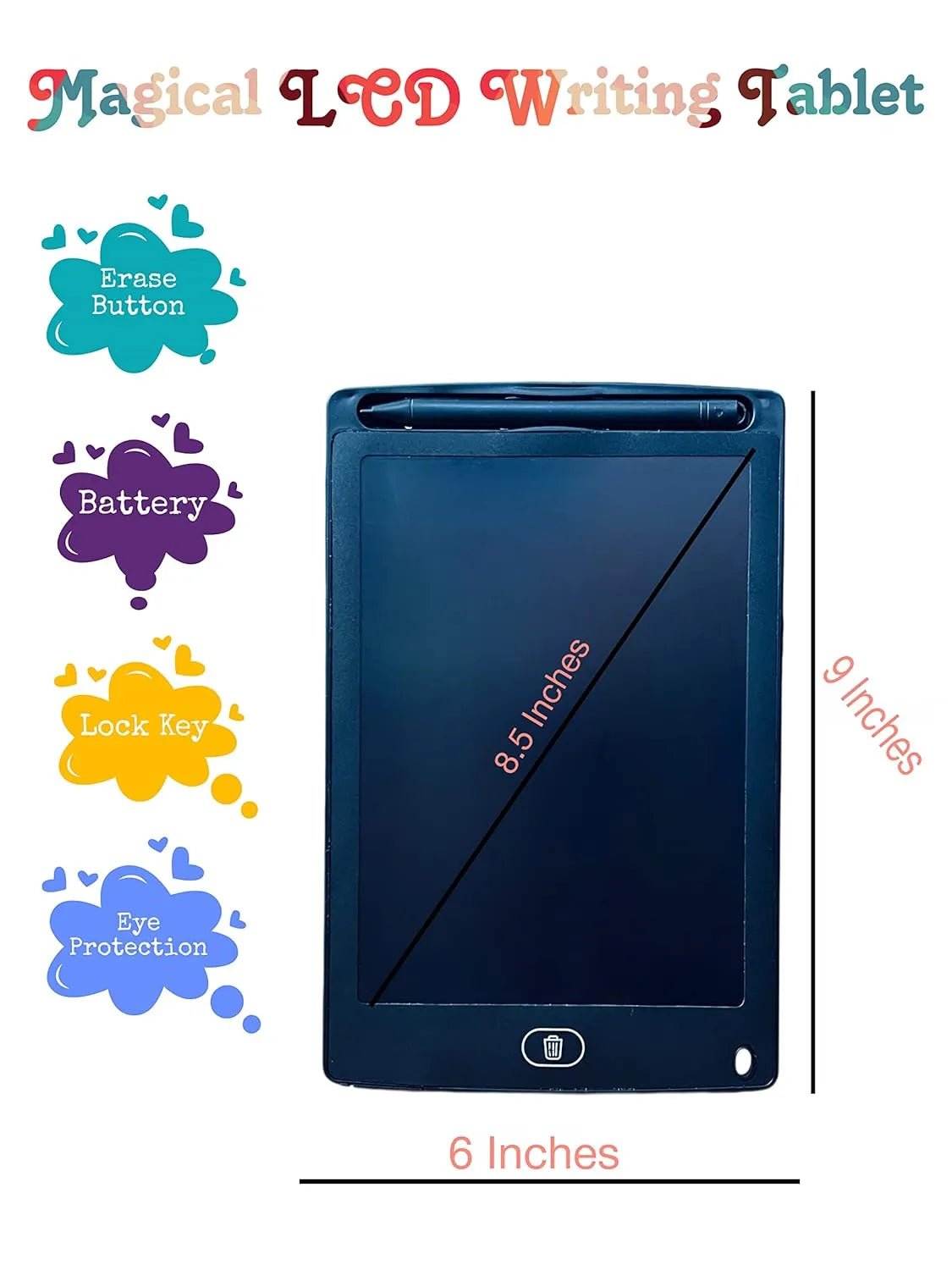 Portable Digital E - Note Pad for Drawing & Writing – Your Smart Paperless Notepad - Dreamzhub