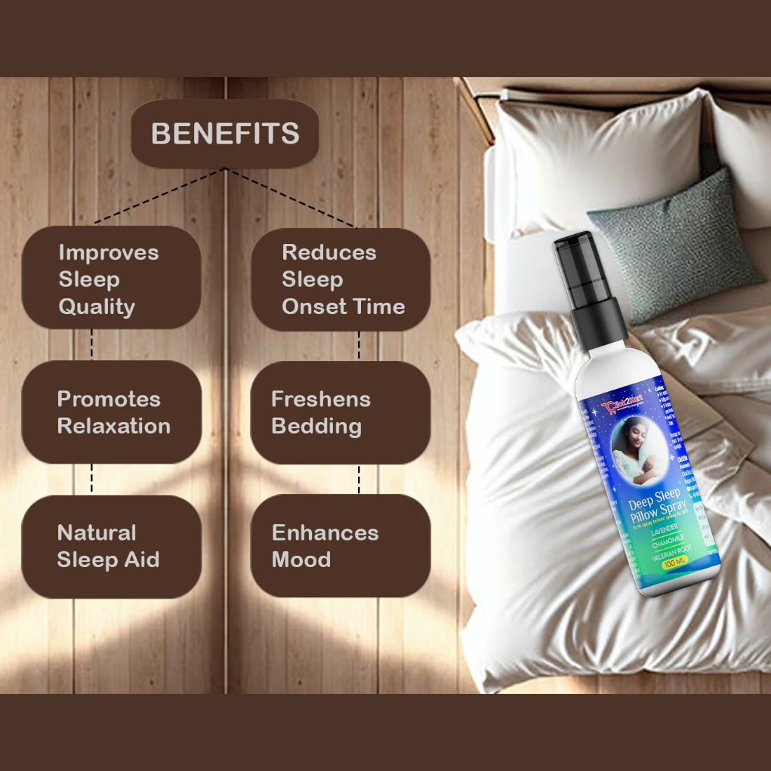 Relaxing and Fresh Sleeping Spray - Dreamzhub