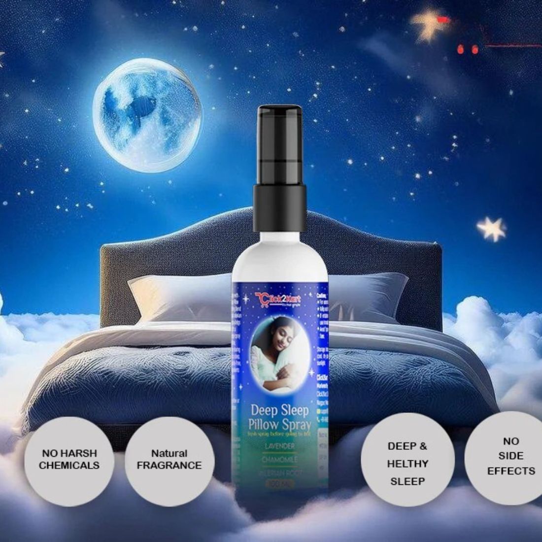 Relaxing and Fresh Sleeping Spray - Dreamzhub