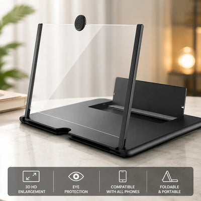 Eyes Protection Enlarged with 3D-Screen Magnifier