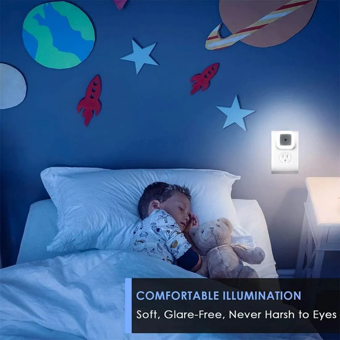 Smart Sensor Night Light Bulb – Auto On/Off | Energy - Saving LED Night Lamp for Home - Dreamzhub