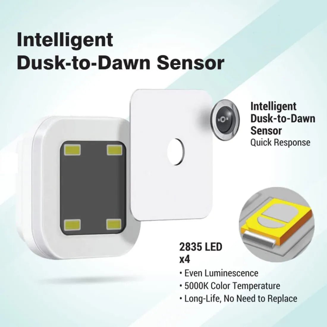 Smart Sensor Night Light Bulb – Auto On/Off | Energy - Saving LED Night Lamp for Home - Dreamzhub