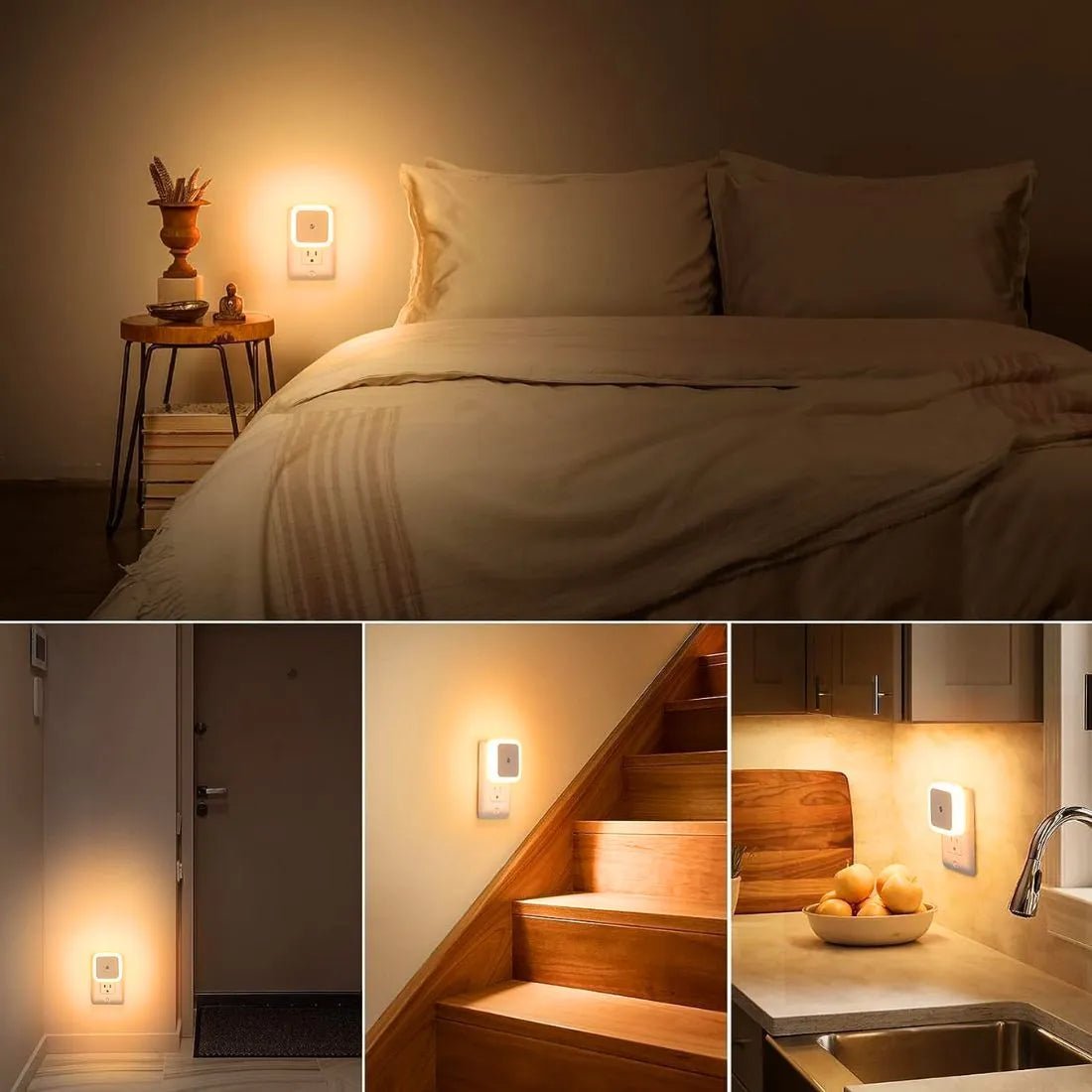 Smart Sensor Night Light Bulb – Auto On/Off | Energy - Saving LED Night Lamp for Home - Dreamzhub