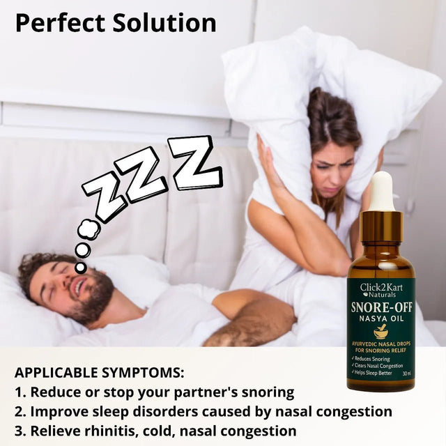 Snoring Drops 30ml – Natural Relief for Peaceful Sleep - Dreamzhub
