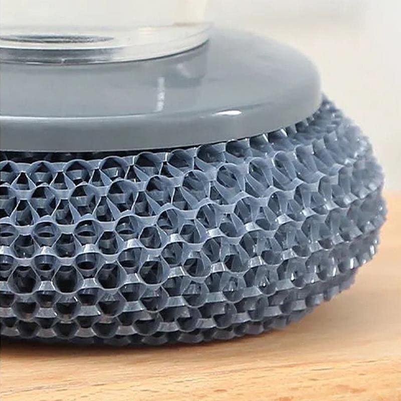 Soap Dispensing Palm Brush | Compact Kitchen Scrubber for Easy Cleaning - Dreamzhub