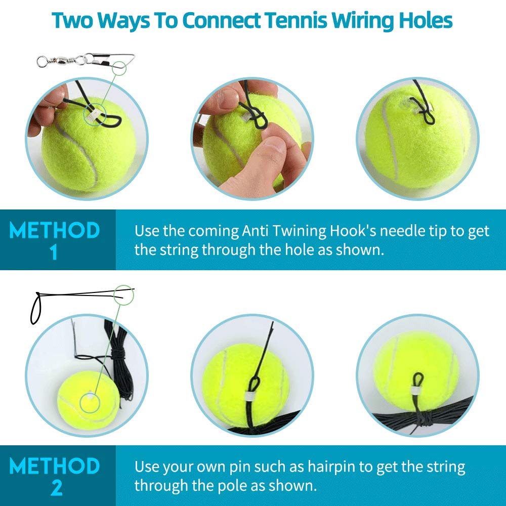 Tennis Trainer Rebound Ball - Dreamzhub
