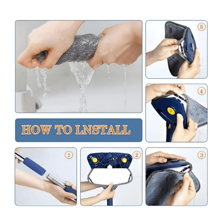 Triangle mop 360 Degree - Dreamzhub