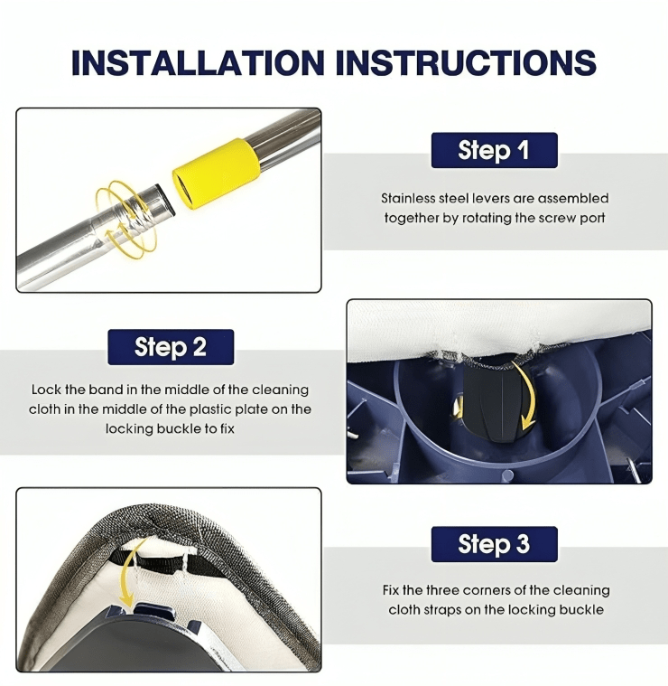 Triangle mop 360 Degree - Dreamzhub