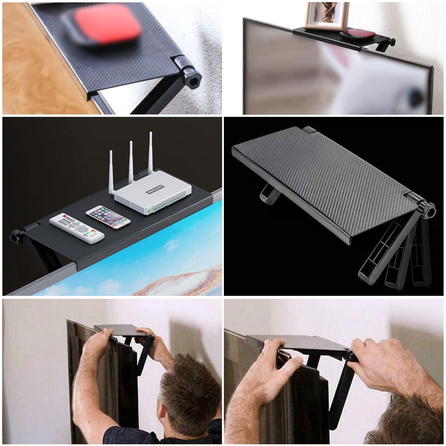 TV Shelf Top Mount – The Easiest Way to Add Extra Space Without Drilling - Dreamzhub