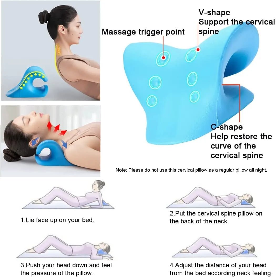 Ultimate Neck Massager – Deep Tissue Relief & Posture Corrector - Dreamzhub