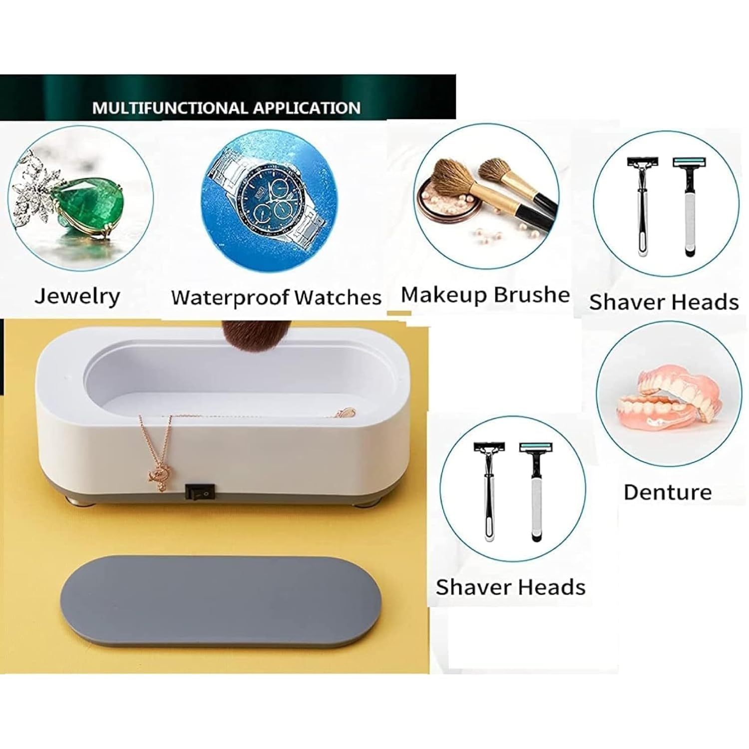 Ultrasonic Jewelry Cleaner – Sparkling Clean Jewelry in Minutes with Advanced Sonic Technology - Dreamzhub