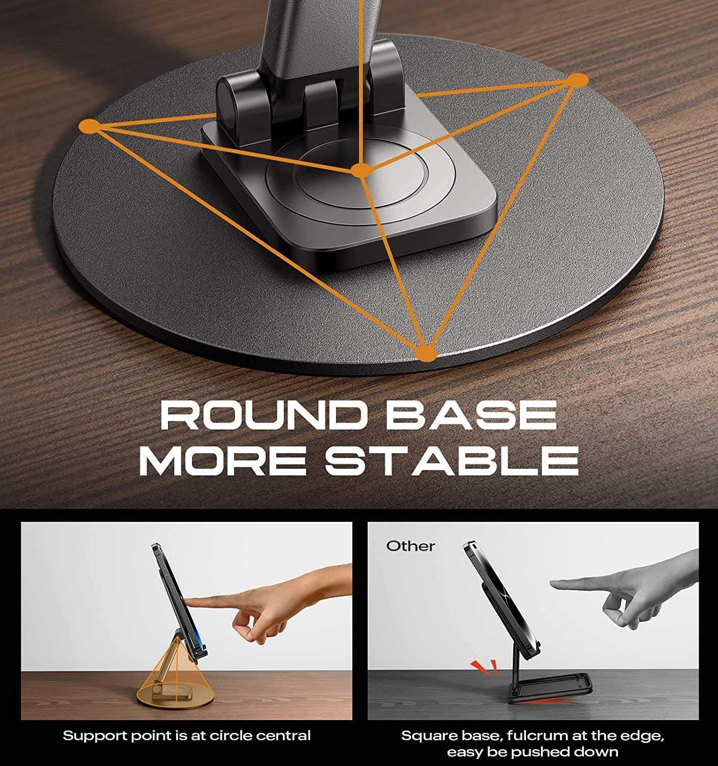 Universal Adjustable Mobile Stand | Hands - Free Phone Holder for Desk - Dreamzhub