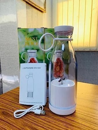 USB Rechargeable Mini Blender – Portable & Powerful Mixer for Smoothies, Juices & Shakes - Dreamzhub