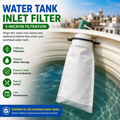 Water Tank Inlet Filter – 5 Micron Sediment Filter Buy 1 Get 1 FREE