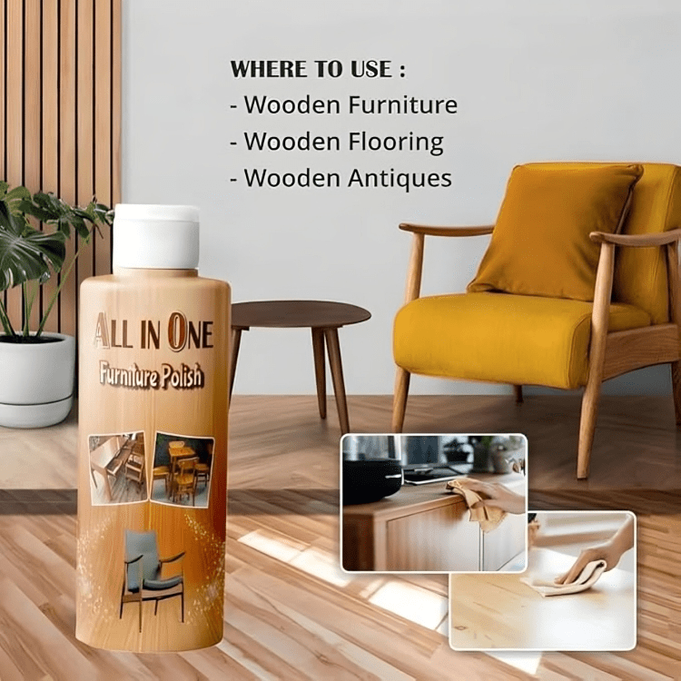 Wood Polish Furniture Cleaner Shiner Spray - Dreamzhub