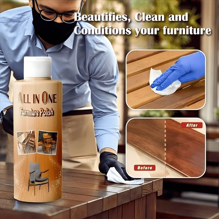 Wood Polish Furniture Cleaner Shiner Spray - Dreamzhub