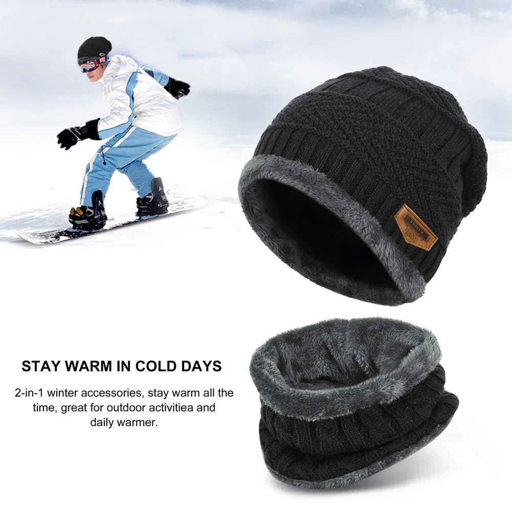 Woolen Muffler Cap – Ultra - Warm and Stylish Winter Essential for Cozy Comfort - Dreamzhub
