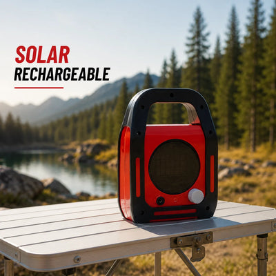 Multi-Purpose Solar Lantern with Long-Range LED Torch
