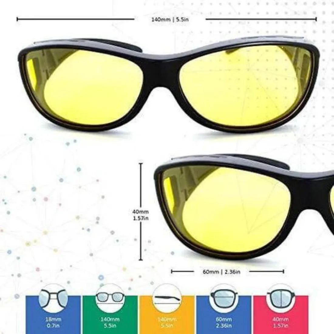 Enhance Night Driving with Dreamzhub Night Vision Glasses | Reduce Glare & Eye Strain