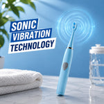 Electric Toothbrush with 2 Replaceable Heads