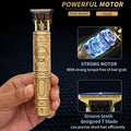 Stylish Golden Trimmer With Free Digital Watch
