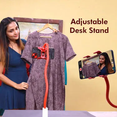 Adjustable Desk Stand For Video Making