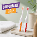 Pack of 3 Foldable Travel Toothbrushes
