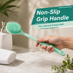Long Handle Silicone Body Scrubber