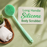 Long Handle Silicone Body Scrubber