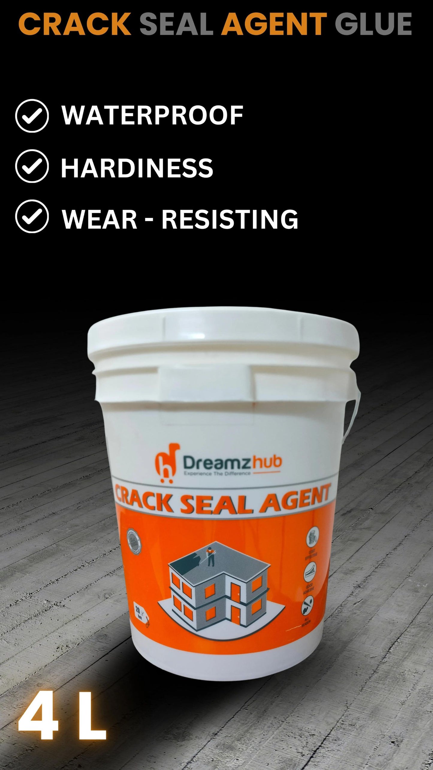 Crack Seal Agent - Solution for Surface Repairs