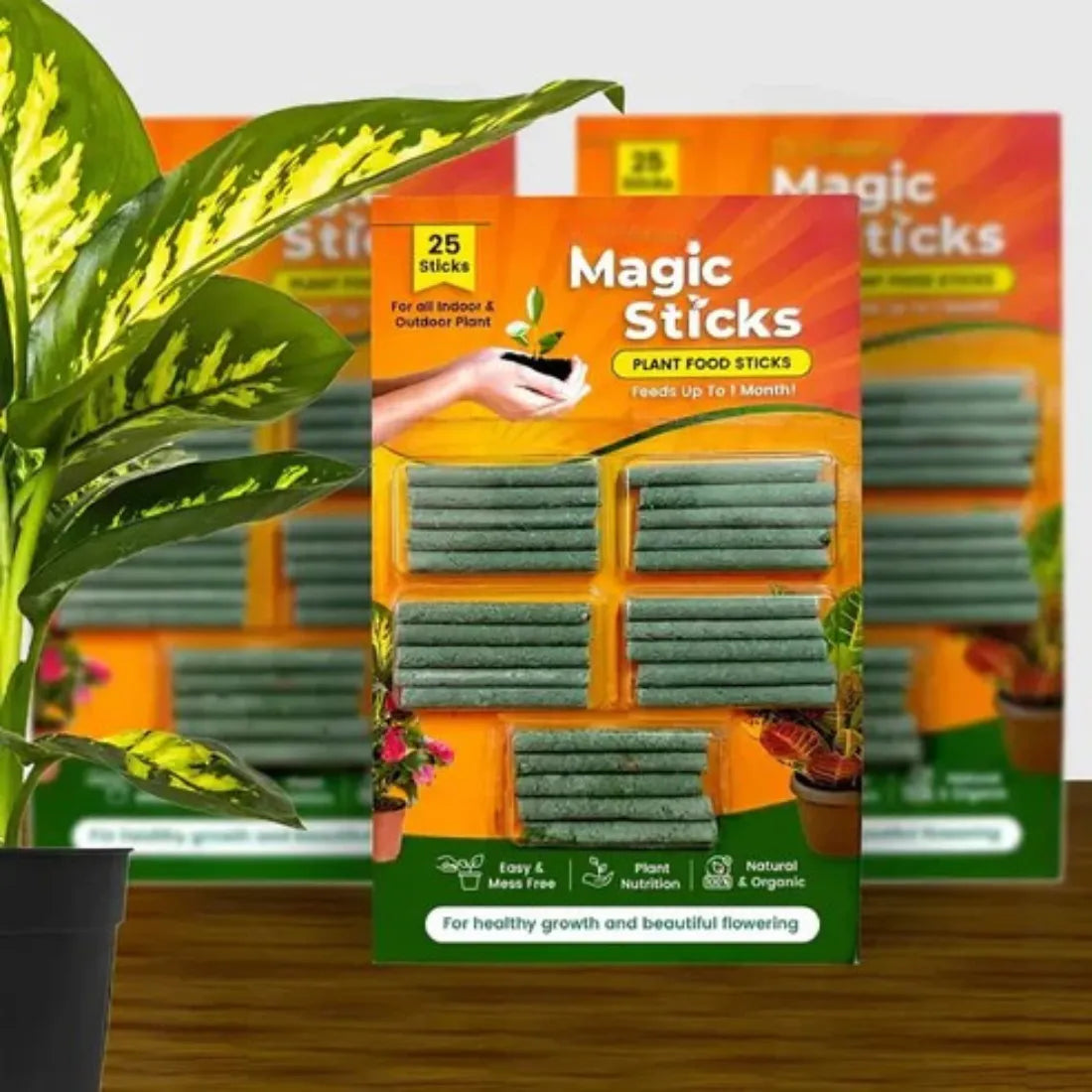 Magic Plant Sticks - Supercharge Growth & Vitality for All Plants
