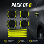 Car Door Handle & Undercarriage Scratch Guard Reflectors