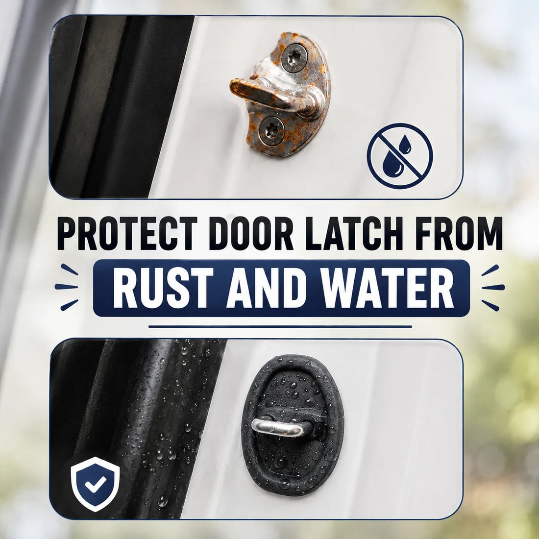 Car Door Anti-Rattle Cushion & Impact Buffer Pads – Pack of 4