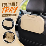 Multifunctional Car Back Seat Organiser with Folding Tray