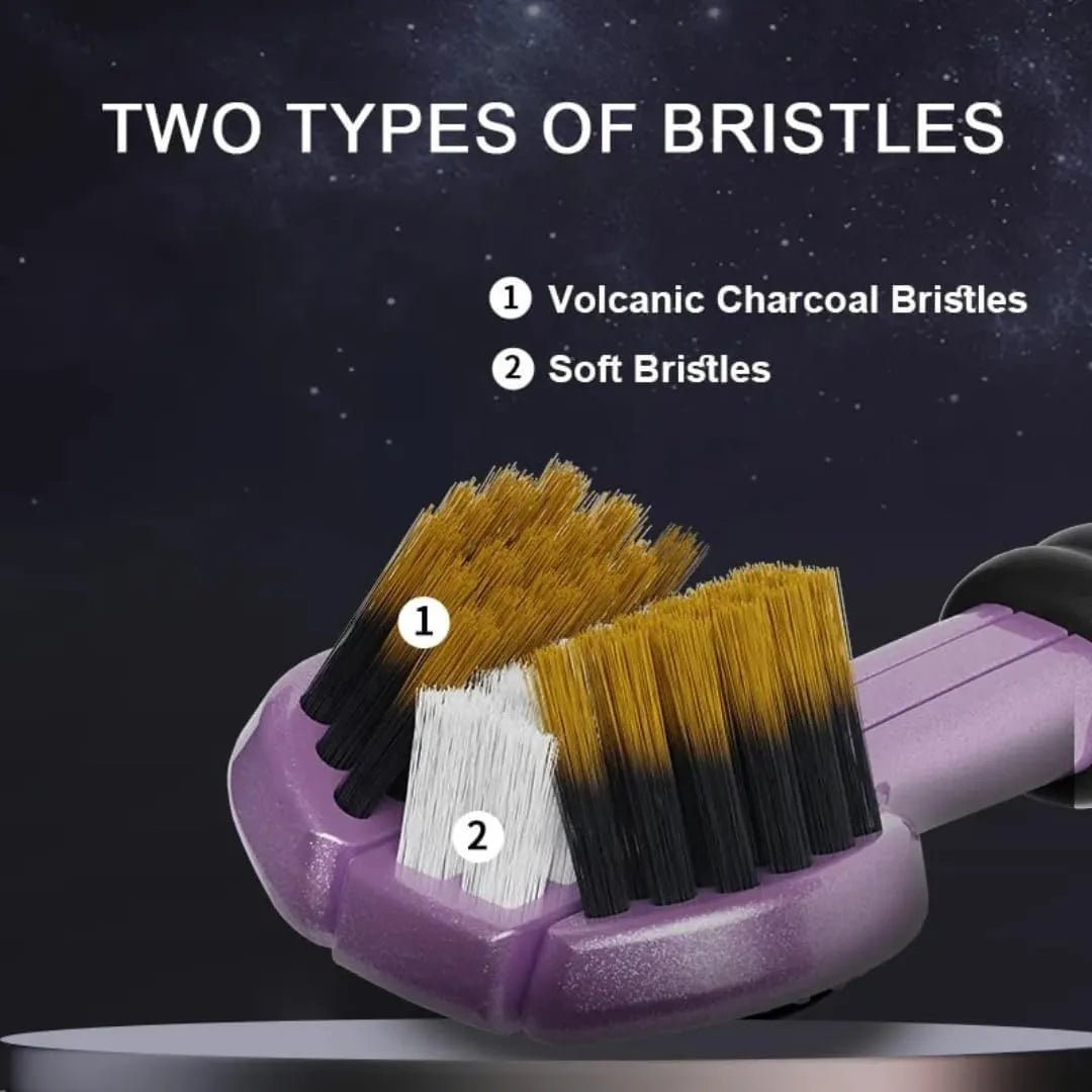 3 - Sided Toothbrush | Ultra Soft Bristles for Deep Cleaning - Dreamzhub