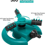 360° Rotating Garden Sprinkler – Automatic Lawn & Plant Watering System for Even Coverage - Dreamzhub
