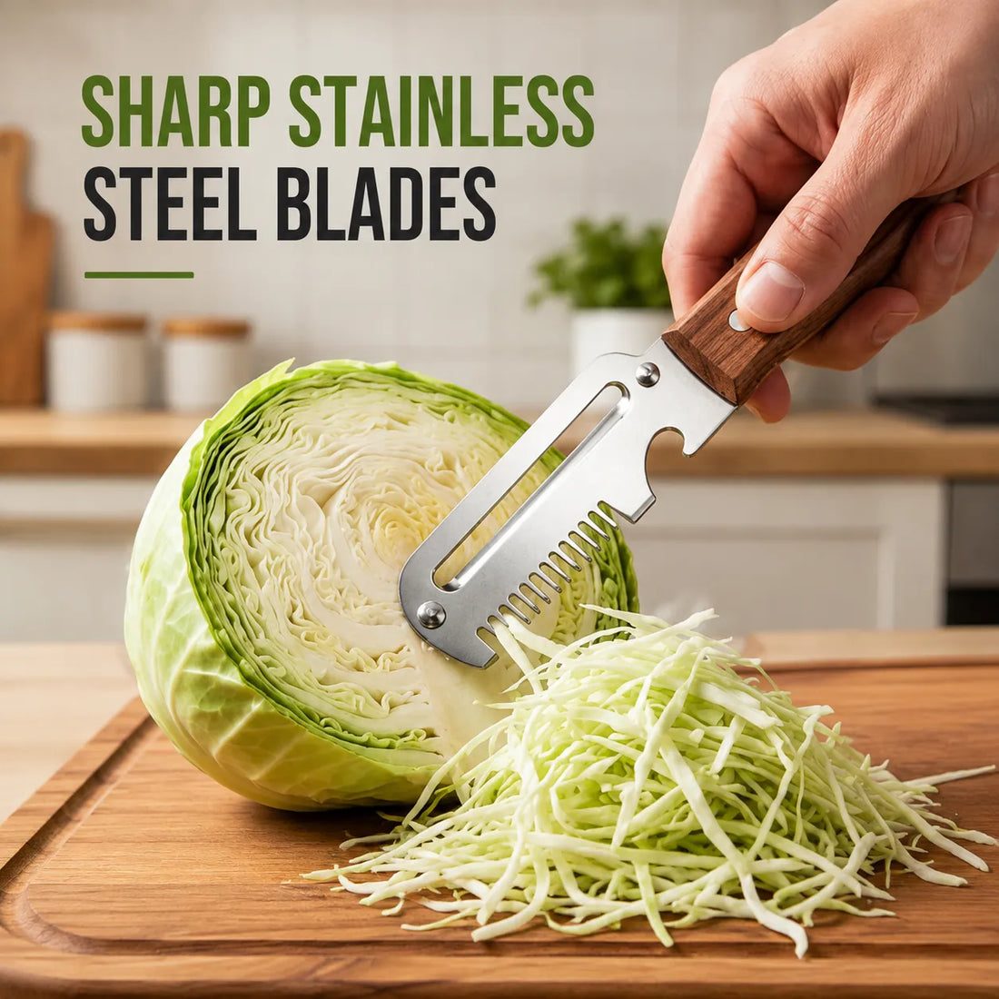 3-in-1 Multi-Function Slicer & Shredder Cutter
