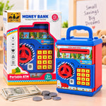 Electronic ATM Money Bank with Password & Fingerprint Sensor