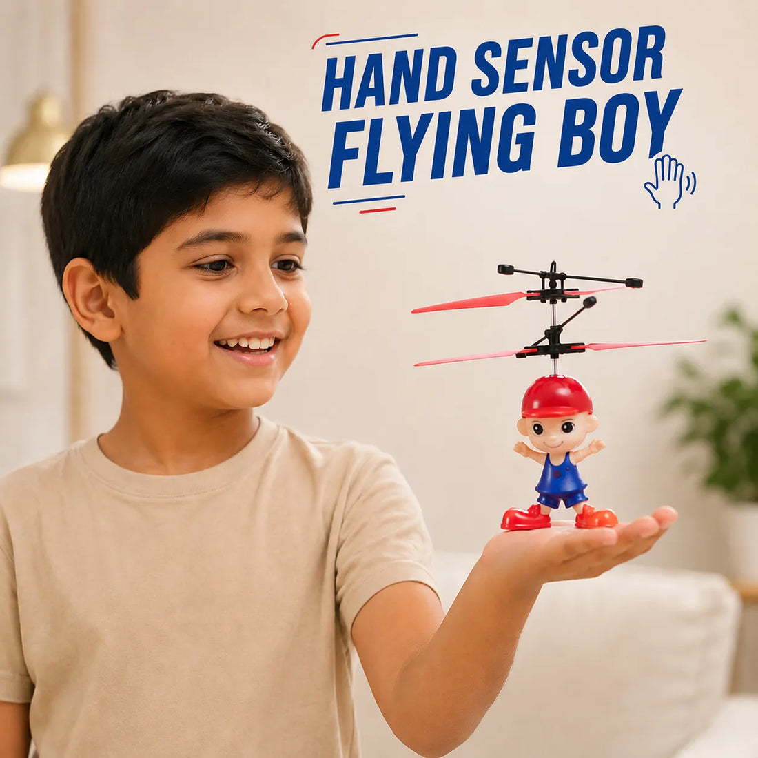 Hand-Sensing Flying Toy for Kids