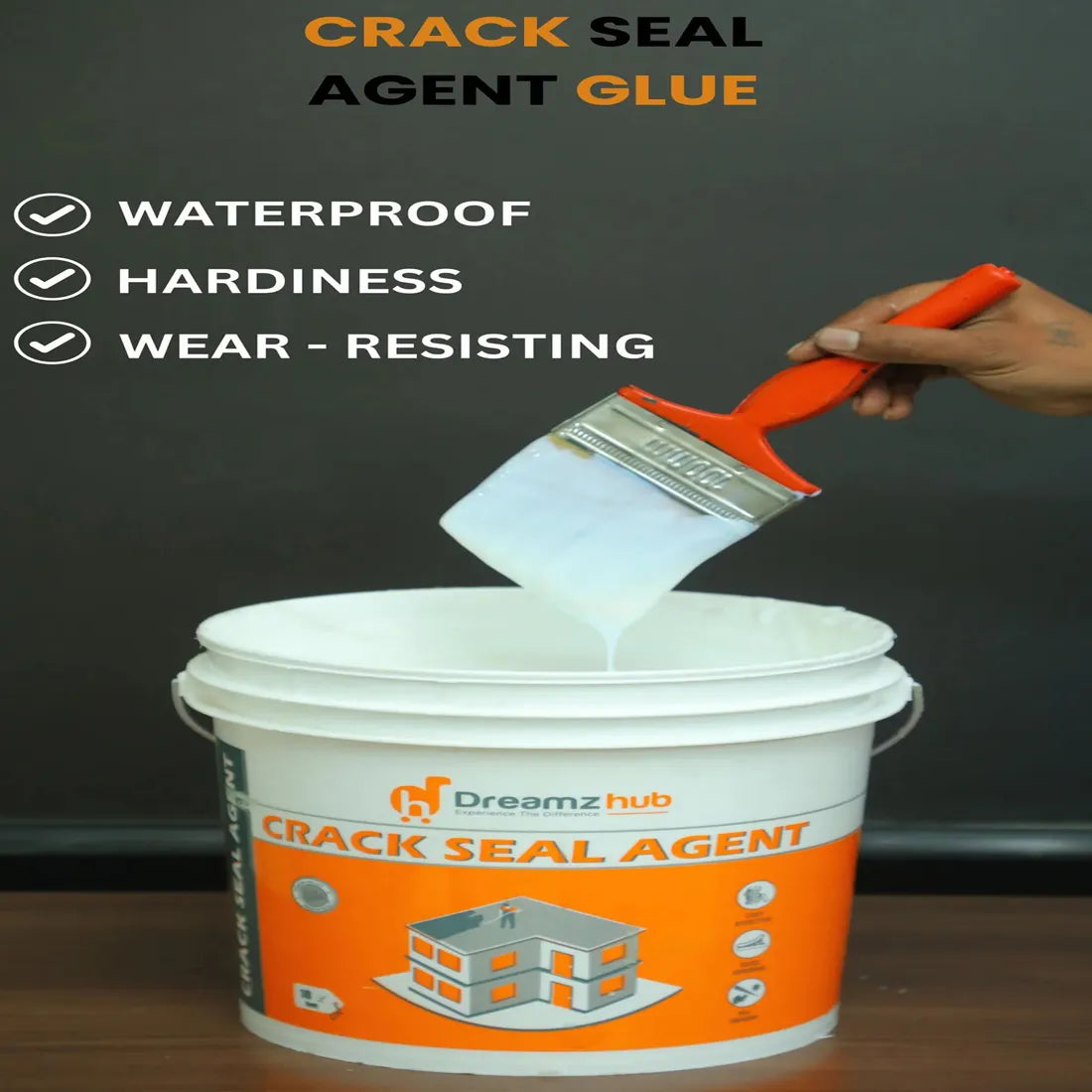 Crack Seal Agent | Waterproof Insulating Sealant for Cracks and Leaks