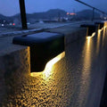 4 - Piece Solar Decorative Waterproof Railing Lights – Outdoor LED Fence & Balcony Lighting - Dreamzhub