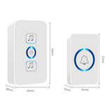 Wireless Smart Door Bell | Waterproof Cordless Doorbell