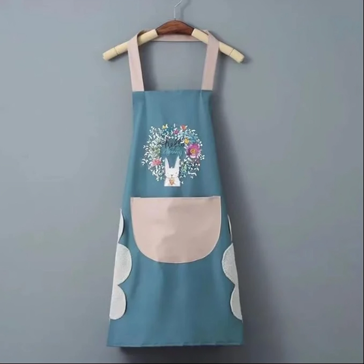 Cute Kitchen Apron with Front Pocket