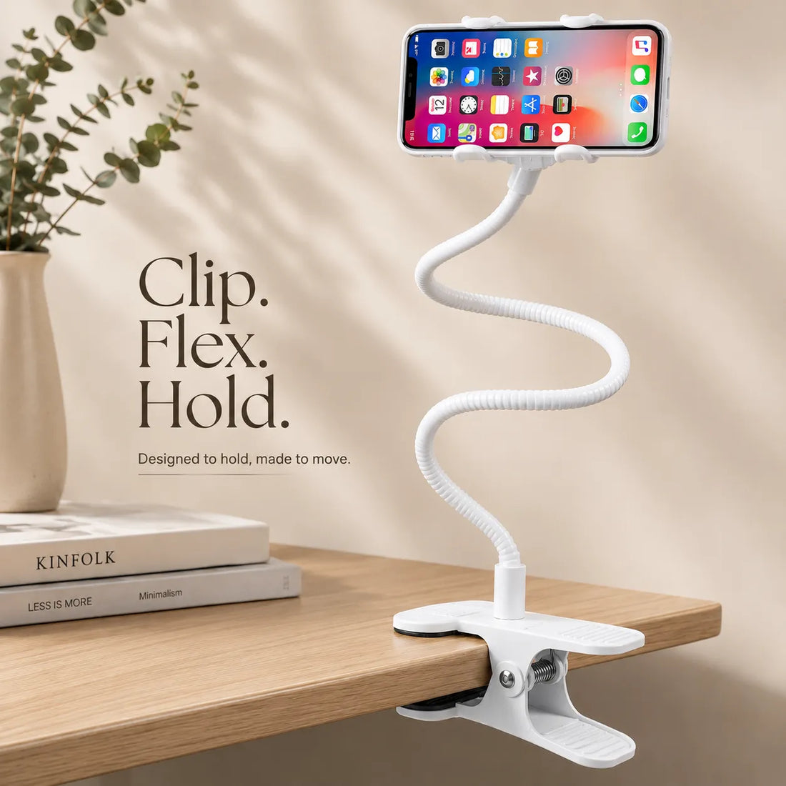 Flexible Adjustable Desktop Stand for Video Recording