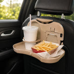 Multifunctional Car Back Seat Organiser with Folding Tray