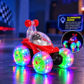 360° Rotating RC Stunt Car with LED Wheels