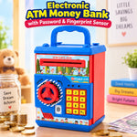 Electronic ATM Money Bank with Password & Fingerprint Sensor
