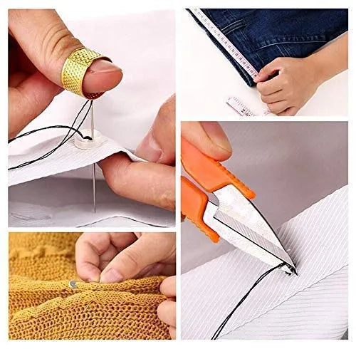 SD Double Layer Small & Portable Travel Sewing Kits Box